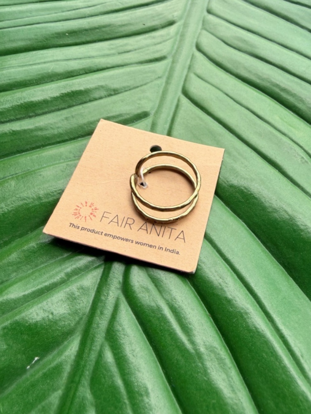 Fair Anita Fair Trade Illusion Ring - Gold